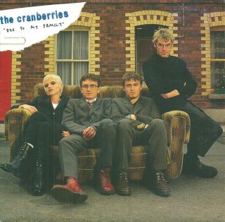 The Cranberries ‎– Ode To My Family 7 " Vinyl 45rpm (rare Silver Label) Ex Con