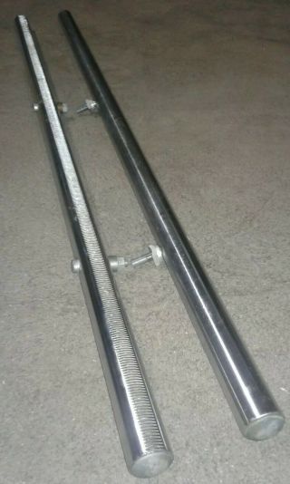 Vintage 10 " Delta Rockwell 34 - 450 Unisaw Front And Rear Guide Rails