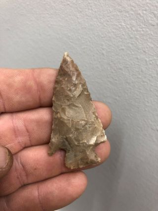 Authentic Arrowheads Pretty Red Corner Notch Todd County Ky