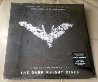 The Dark Knight Rises By Hans Zimmer Soundtrack Chris Nolan Color Vinyl 2 Lp