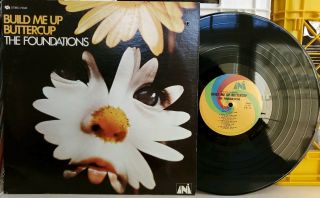 The Foundations - Build Me Up Buttercup Uni Lp Vg,  Funk Stereo