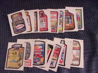 2019 Topps Wacky Packages Mars Attacks Attacky Packages Complete Set Of 15,