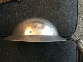 Aluminum Parade Helmet WWI VFW Hat Veterans US Army Last one 3