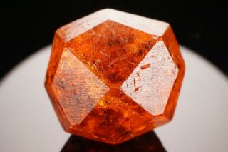 EXTRAORDINARY Gem Orange Spessartine Garnet Crystal LOLIONDO,  TANZANIA 2