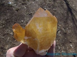 HUGE WORLD CLASS TABBY _ Spectacular OPTICAL CLEAR Arkansas Quartz Crystal 2