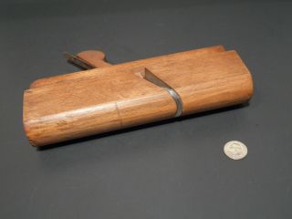Old Wooden Molding Plane - W.  N.  Wachter Maker Marking - Wood Tool
