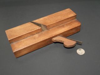 Old Wooden Molding Plane - W.  N.  Wachter Maker Marking - Wood Tool 2