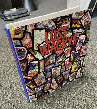 2008 Rare Lost Wacky Packages 2nd Series Binder