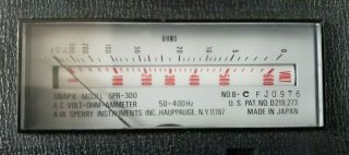 VINTAGE A.  W.  Sperry AWS SNAP 8 Model 300 Snap - Around Multimeter 3