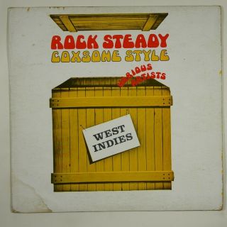 V/a " Rock Steady Coxsone Style " Reggae Lp Coxsone