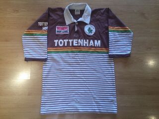Tottenham Turtles Rlfc Match Worn 1 Vintage Nsw Crl Shirt Jersey Medium