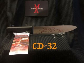 Chris Durand Auto Signed Knife Halloween Michael Myers Jsa H2o Horror
