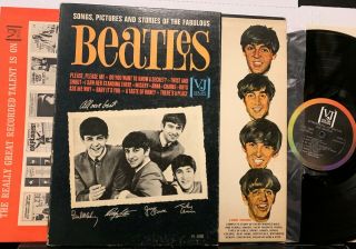 Beatles Songs.  Pictures And Stories Of The Fabulous 1964 Orig Plays Ex