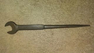 Vintage Williams 208 Spud Wrench,  1 - 1/4 Inch.  19 Inches Oal.