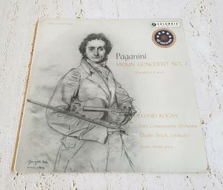 Leonid Kogan - Paganini Violin Concerto No.  1 & Cantabile - 33cx 1562