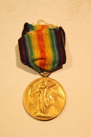 Vintage Wwi Victory Medal The Great War For Civilsation 1914 - 1919 Pte.  Grant Vgc