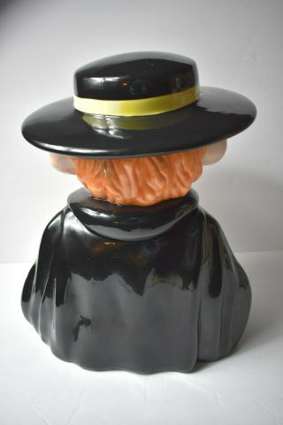 1997 Treasure Craft McDonald ' s Hamburglar Cookie Jar Vintage Collectible 3