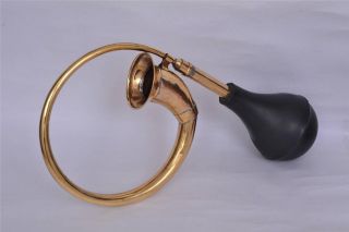 Antique Brass Taxi Air Horn Trumpet Rare