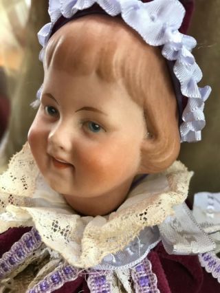 Gorgeous Antique Doll With Musicbox - German Googly