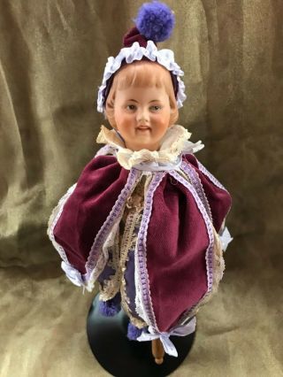 GORGEOUS ANTIQUE DOLL WITH MUSICBOX - GERMAN GOOGLY 2