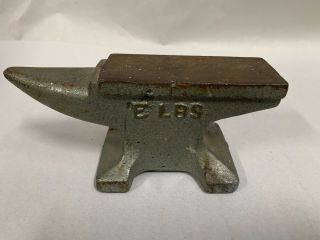 Small Vintage Steel Anvil (a5)