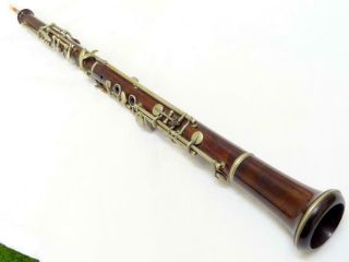 Antique J.  T.  L.  Wooden Oboe Jerome Thibouville - Lamy Quality Woodwind Instrument