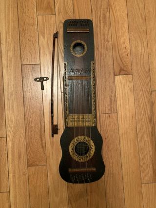 Antique Old Vintage Musical Instrument Ukelin International Music Co Jersey City