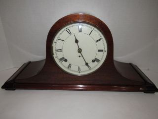 Antique Seth Thomas Plymouth Mantel Chime Clock,  8 - Day,  Key - Wind