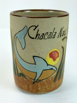 Mexico Sandstone Chacala Nay Hand Crafted Pottery Mug Large