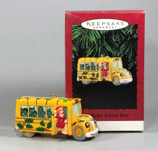 1995 Hallmark Christmas Ornament The Magic School Bus Qx5849