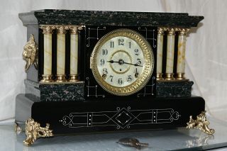 Antique Seth Thomas Shelf Mantle Clock - Totally - Restored - C/1900 - Unlisted No.  1