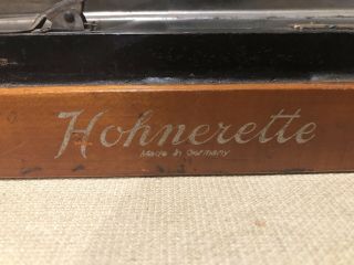Vintage Hohner,  Hohnerette Blow Accordion For Display Or Parts 3
