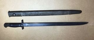 Wwi Ww1 British Canadian “wilkinson” M1907 Lee Enfield Bayonet 303 Bayo Sword