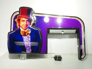 Willy Wonka & The Chocolate Factory Gene Wilder Slot Machine Topper Collectible