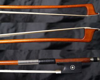 Fine Antique German Master Pernambuco Proffesional Violin Bow 小提琴弓,  バイオリン смычок
