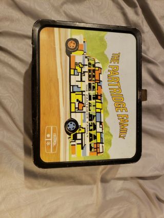 The Partridge Family Vintage Metal Lunch Box With/thermos 1977