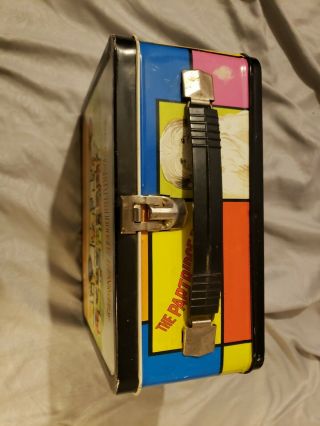 THE PARTRIDGE FAMILY Vintage Metal Lunch box with/Thermos 1977 2