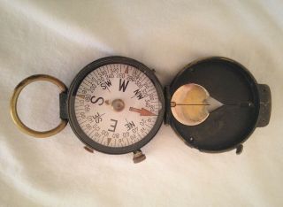 Antique Ww 1 Us Engineer Corps Compass