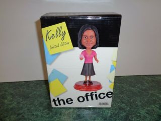 Nib The Office Kelly Kapoor Limited Edition Bobblehead Nbc Universal 6 1/2 "