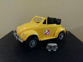 The Real Ghostbusters Highway Haunter Yellow Car Complete 80s Vintage