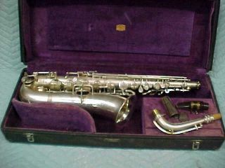Antique Conn C Melody Saxophone,  Professionally Restored,  Great