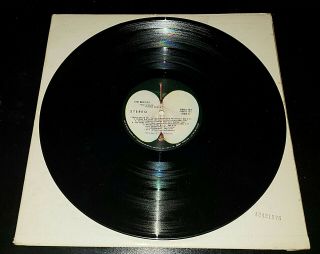 Beatles White Album First Pressing With All 7 Rare Label Errors 1968 Swbo - 101