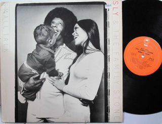 Sly And The Family Stone Lp,  Small Talk (epic Us Issue Ex/ex)