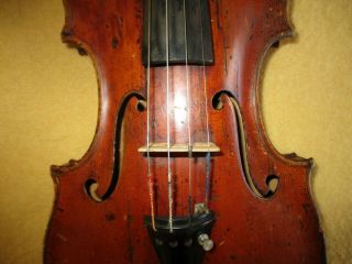 Rare Old Antique 1803 Vintage German Master C.  F.  Meisel 4/4 Violin - Good Player
