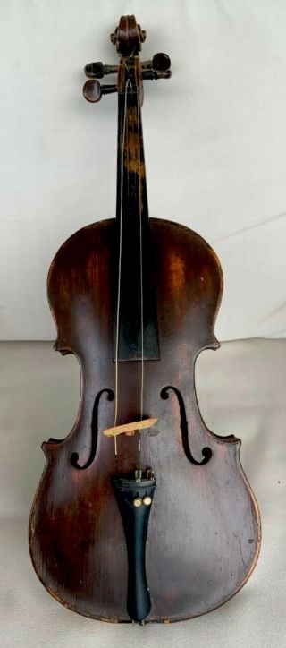Antique French German Violin Geige 19 Century