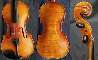 Fine 4/4 Antique Prof.  Violin Lab: Guastalla Dante 19th Fiddle ヴァイオリン Geige