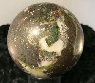 Copper Ore Sphere - Native Copper Ore A040 Michigan Crystal Mineral Specimen