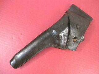 Pre - Wwi Us Army Regulation Holster.  38 Da Revolver Marked Ria 1908 5th Type