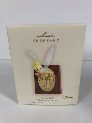 Hallmark Keepsake Tinker Bell Keyhole Walt Disney’s Peter Pan Ornament 2007