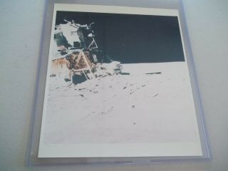 Apollo 15 Vintage Nasa Photo Of The Lunar Surface / Lunar Module